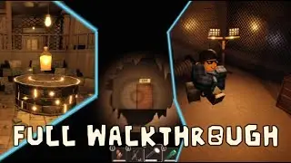 (SOLO) Doors The Backdoor & The Hotel & The A-Rooms - Full Walkthrough + (New Update?)