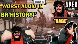 DrDisrespect RAGES at Apex's Audio & Calls it THE WORST in Battle Royale History!