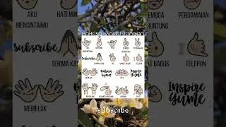 #part5 Gerakan Bahasa Isyarat Tangan #bahasaisyaratindonesia #shorts #fypシ゚