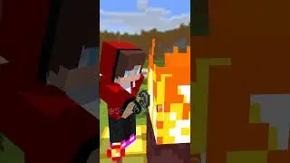 MAIZEN summons Herobrine 💀 - MAIZEN Minecraft Animation #shorts