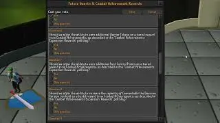 Future Quests & Combat Achievements Expansion Poll Blog Thoughts & Response
