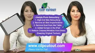 Professional Photo Retouching Services: Headshot, Portrait, High End, Ecommerce Retouching