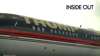 НОВЫЙ САМОЛЕТ ДОНАЛЬДА ТРАМПА DONALD TRUMP BOEING 757