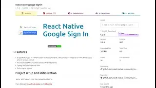 React Native | Google Login | React Native Community Google SignIn | BroCode | Social Login