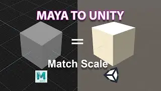Maya To Unity: How To Match Scale