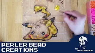 Perler Bead Creations: Pikachu