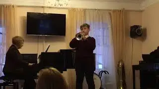 Малюта Прохор, 9 лет, труба, Е. Казановский "Танго", класс преп. Щербин И.В., конц. Французова И.А.