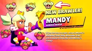 АНИМАЦИЯ ВЫПАДЕНИЯ МЭНДИ BRAWL STARS! ВЫБИЛ МЭНДИ БС!
