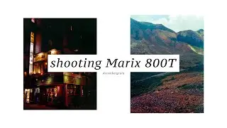 Shooting Marix 800T film in Sendai, Japan