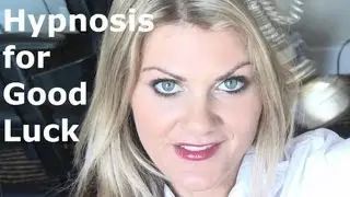Hypnosis for Good Luck with Hypnotist Nicole Williams (No Music Version) ASMR