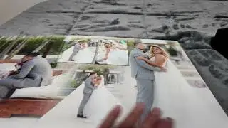 Wedding Album 12 x 12  Stunning flush mount leather album form   Ken Color Lab | The Album Master