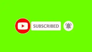 Youtube Subscribe and Notification Bell Icon