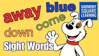 Sight Words for Beginning Reading | Kindergarten Sight Words Level 2 |  Beginning Reading Skills