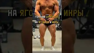 ГОРЯЧИЙ СУПЕР-СЭТ НА ЯГОДИЦЫ и ИКРЫ‼️НАКЛОНЫ В ГАККЕ