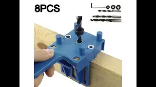 Drill Bit Hole Puncher 8PCS