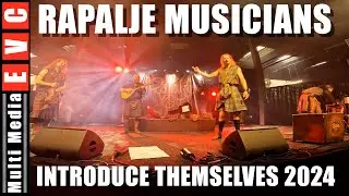 Rapalje | Musicians introduced live on stage 2024