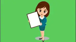 Greenscreen Animasi Guru Cantik 2 || Bebas Copyright
