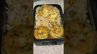 Naupang Tiffin Ideas | Fried Rice Leh Alu Chop # #friedrice #tiffin #cookwithjenny