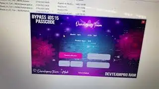 Devteam Pro Ram in Windows: D Bypass Full IOS Signal 15 and iOS 14 without jailbreak