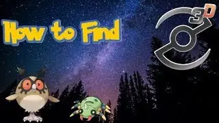 Pokemon MMO 3D - How to find Spinarak and HootHoot (Night Time Only)