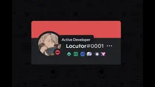 ACTIVE DEVELOPER, NOVO EMBLEMA NO DISCORD