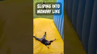 Giant Slide At Big Bounce Canada
