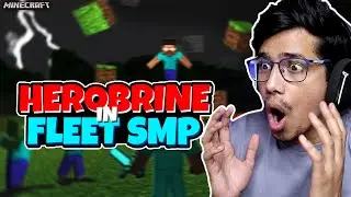 How HEROBRINE Came in FLEET SMP 😱| Minecraft