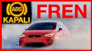 KAYARAK FREN YAPMAK! (ESP-ABS Kapalı)