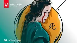 Death - Ilustración | Speed art (Illustrator) Vector - Tutorial | Wilson Rojas