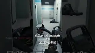 Taking out suspects in Ready or Not #readyornot #readyornotgameplay #shorts
