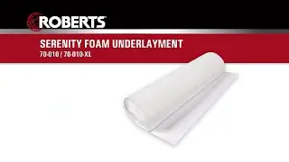 ROBERTS® Serenity Foam Underlayment