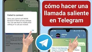 Cómo arreglar la llamada saliente de Telegram | Problema de llamadas salientes de Telegram resuelto