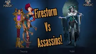 Firestorm Vs Assassins! || Age of Magic!