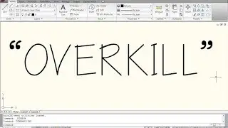 Overkill - AutoCAD Commands
