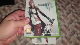 unboxing y mi explicación de mi edición especial coleccionista y contenido Final Fantasy XIII