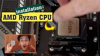 How To Install AMD AM4 Ryzen CPU For Beginners | AMD Ryzen CPU Installation Guide |AMD Ryzen 7 3700x