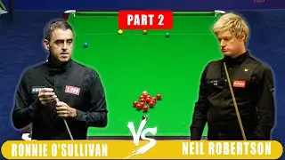 Ronnie O'Sullivan vs Neil Robertson - Players Championship Snooker Highlights (Part 2)