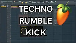 how to create a techno rumble kick in fl studio