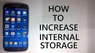 How to Increase Internal Storage Space of Android device By setting SD card as a default  location