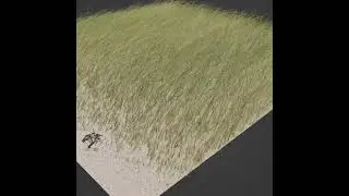 Animated Growing Grass in Blender