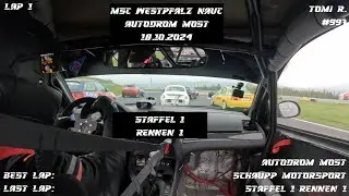 18.10.2024 Autodrom Most NAVC Deutsche Amateur Rundstreckenmeisterschaft Staffel 1 Rennen 1