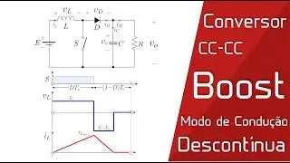 Conversor CC-CC Boost - Modo de Condução Descontínua - DCM
