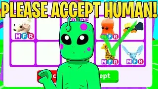 I traded the worlds first mega neon lamb... (adopt me)