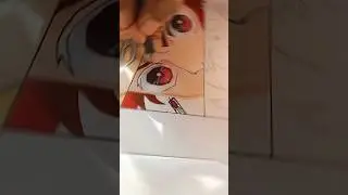 Don't watch 😨|| Demon Slayer Anime 🤢 #art #drawing #shorts