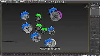 create animated belt in 3ds max