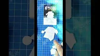 IQ puzzle  Сложи Деда Мороза из 8 деталей 
