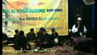Pengajian Ki Rogo Kusumo 2-Kyai H. Mahrus Ali dr Jepara