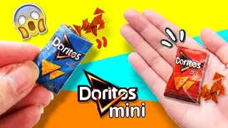 DIY MINIATURE DORITOS 🍴 How to make MINI DORITOS 🤔