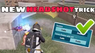 Headshot new simple trick 2Step | Tips And Tricks(Pubg Mobile)guide/tutorial