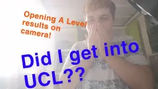 OPENING MY A LEVEL RESULTS (& UCAS) ON CAMERA | A Level Results 2020 | Will I get into UCL?